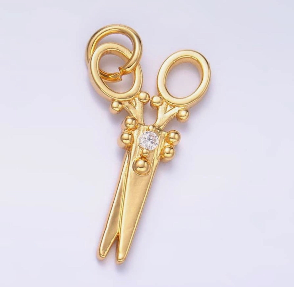 Scissors Charm