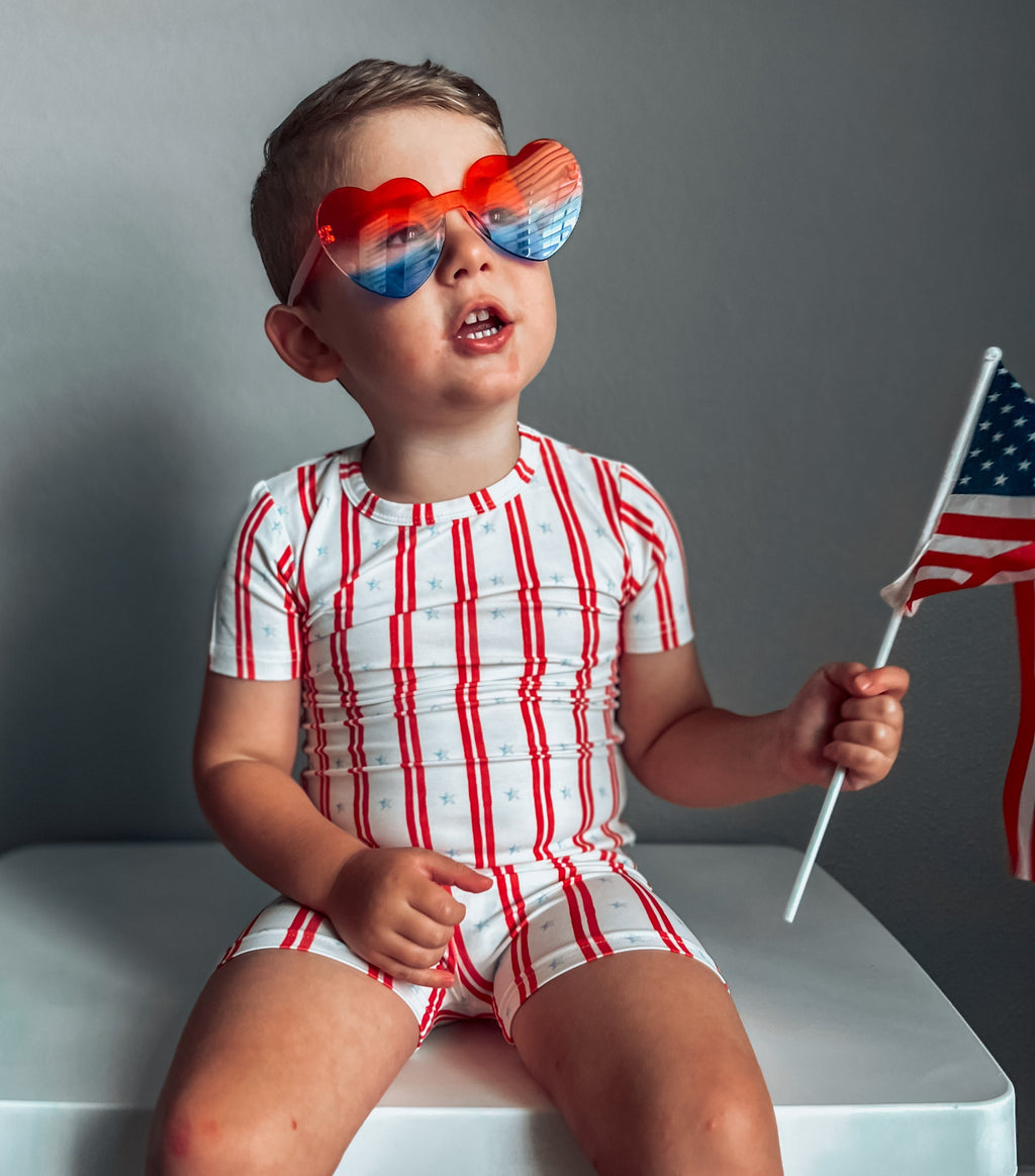 Stars & Stripes 2pc Bamboo Pajamas